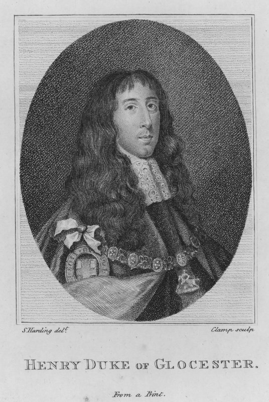 Henry Duke of Glocester (gravyr) av S. (after) Harding