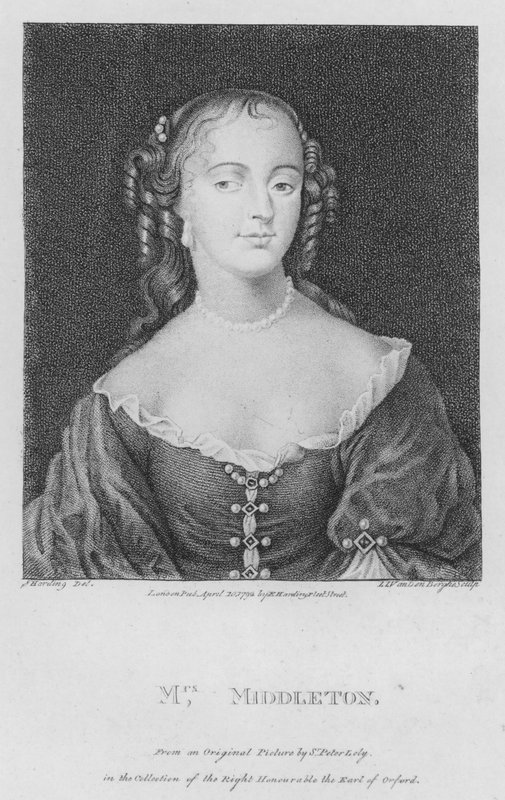 Mrs Middleton (gravyr) av S. (after) Harding