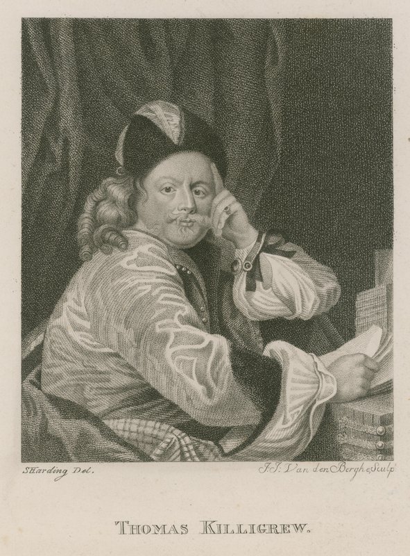 Thomas Killigrew, dramatiker och teaterchef av S. Harding