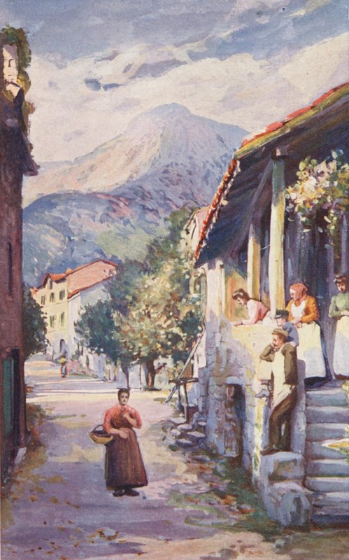 Tamargue från La Souche (färglitografi) av Sabine Baring Gould