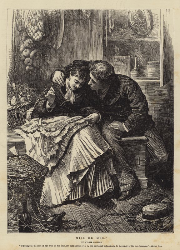 fröken eller fru av Samuel Luke Fildes