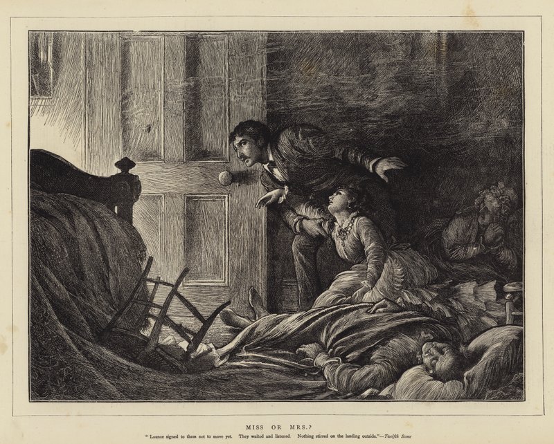 Fröken eller fru av Samuel Luke Fildes