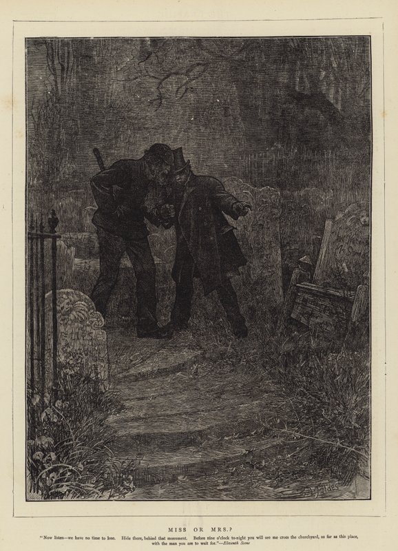 fröken eller fru av Samuel Luke Fildes