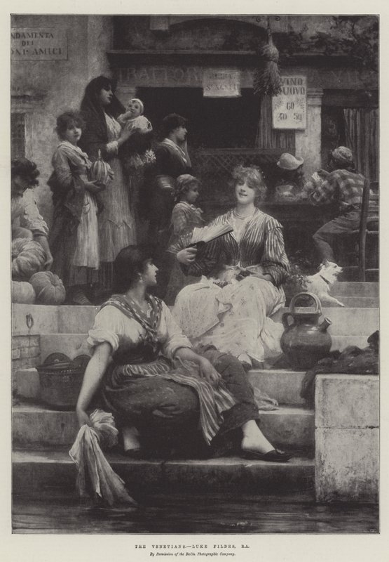 Venetianarna av Samuel Luke Fildes