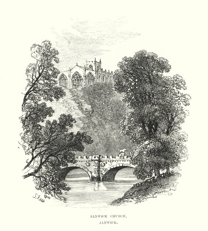 Alnwick Church, Alnwick av Samuel Read