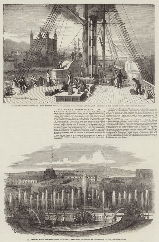 Cambons panorama över Versailles av Samuel Read