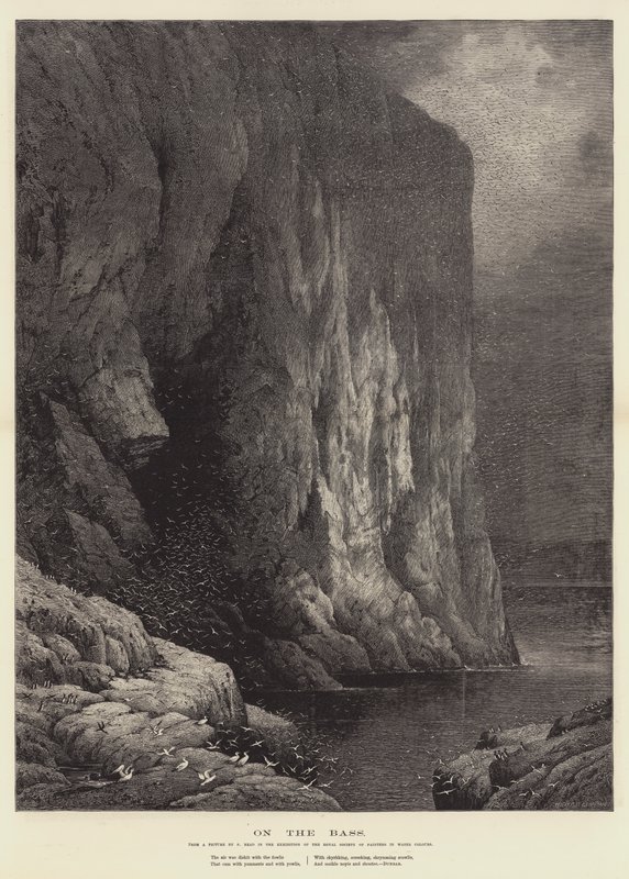 På basen, i utställningen av Royal Society of Painters in Water Colours av Samuel Read