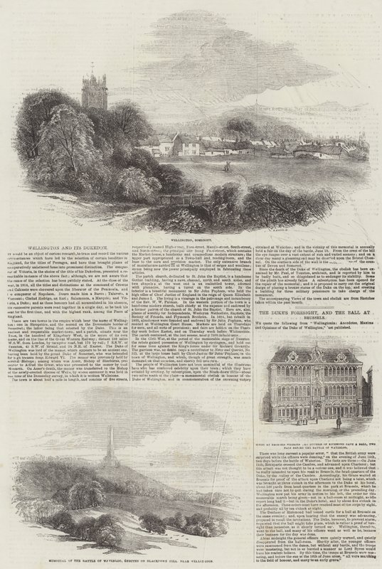 Wellington och dess hertigdöme av Samuel Read