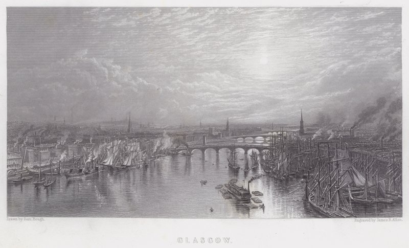 Glasgow (gravyr) av Samuel (after) Bough