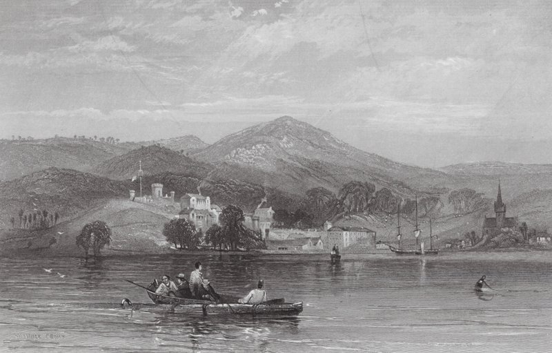 Australien: Port Arthur, Tasmanien (gravyr) av Samuel (after) Prout