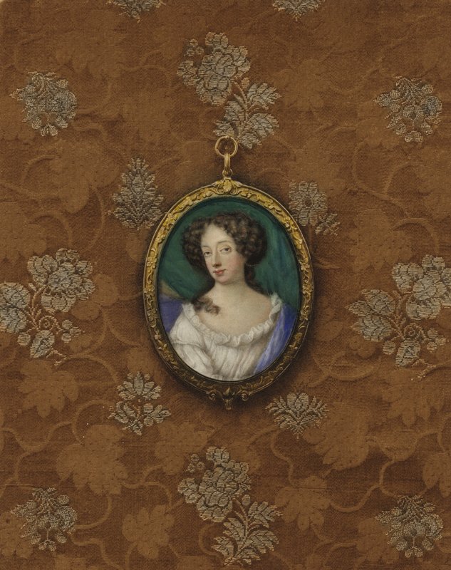 Porträtt av Nell Gwynne av Samuel Cooper