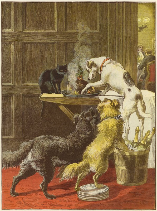 Juldagen, de objudna av Samuel Edmund Waller