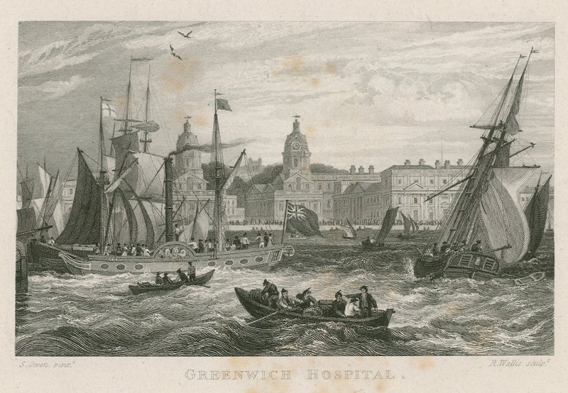 Greenwich Hospital, London av Samuel Owen