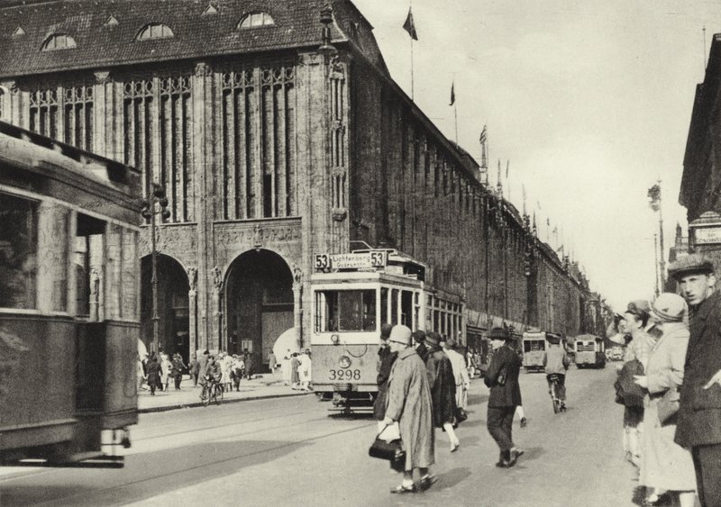 Berlin: Wertheim varuhus; Wertheims Emporium (s/v foto) av Sasha Stone
