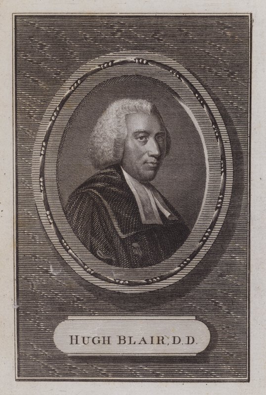Hugh Blair, skotsk präst (gravyr) av Scottish School