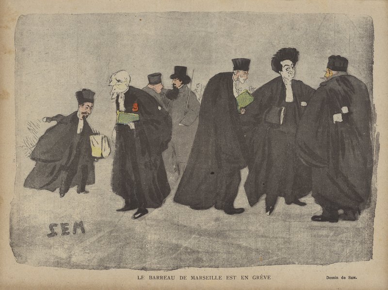 Illustration för Le Rire av Sem
