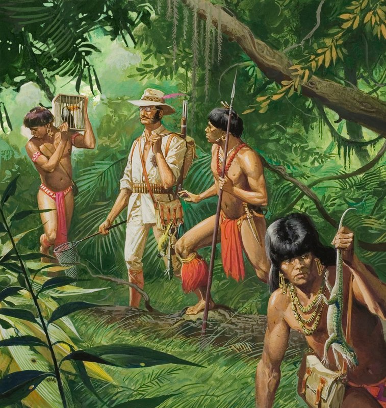 Henry Bates, utforskare av Amazonasbäckenet av Severino Baraldi