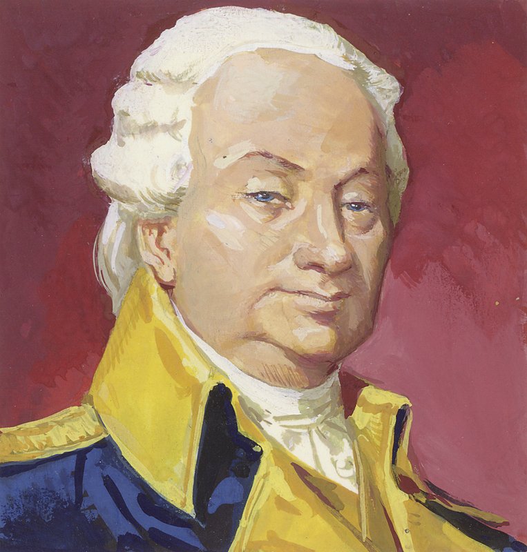 Henry Knox (gouache på papper) av Severino Baraldi