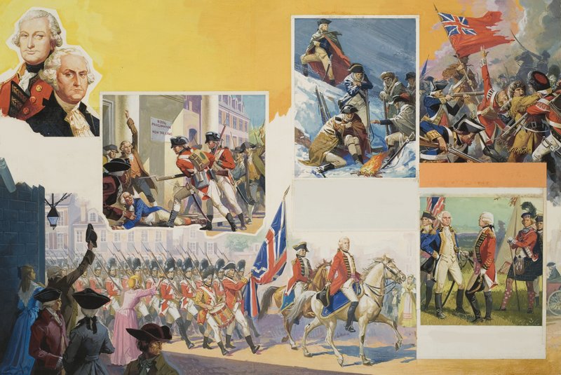 Förlusten av de amerikanska kolonierna av Severino Baraldi