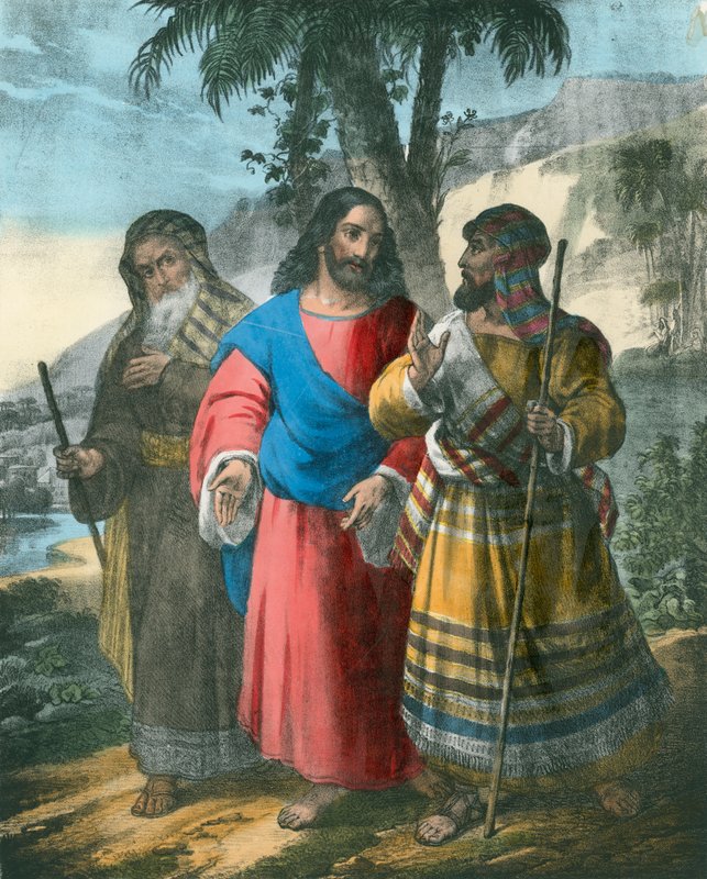 Resan till Emmaus av Siegfried Detler Bendixen