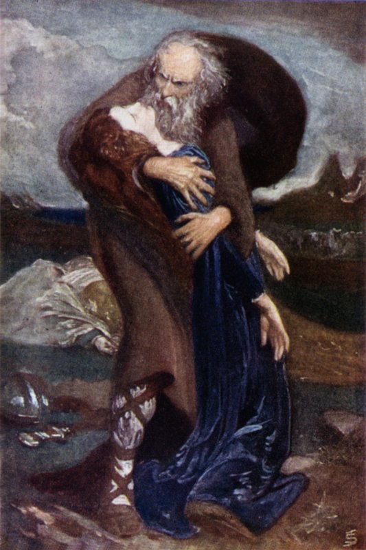 Kung Lear av Solomon Joseph Solomon