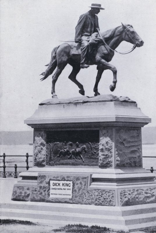 Dick King Memorial, Durban (s/v foto) av South African Photographer