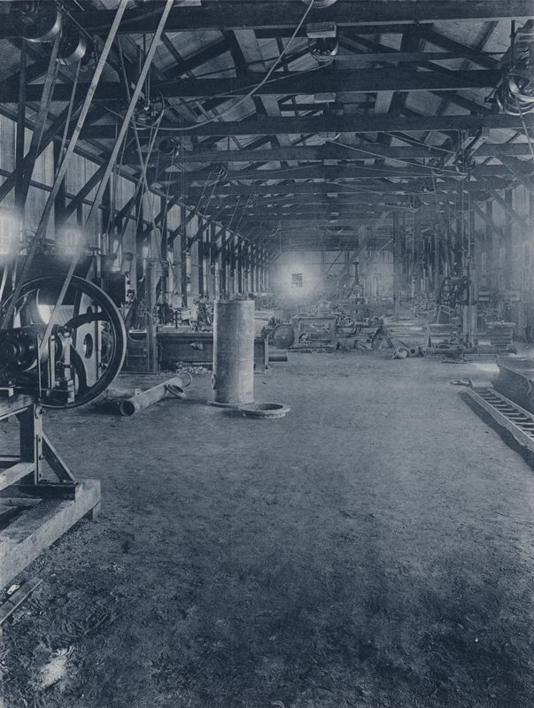 Inredning, montörsbutiker, Geldenhuis Deep Level Gold Mining Company (s/v foto) av South African Photographer