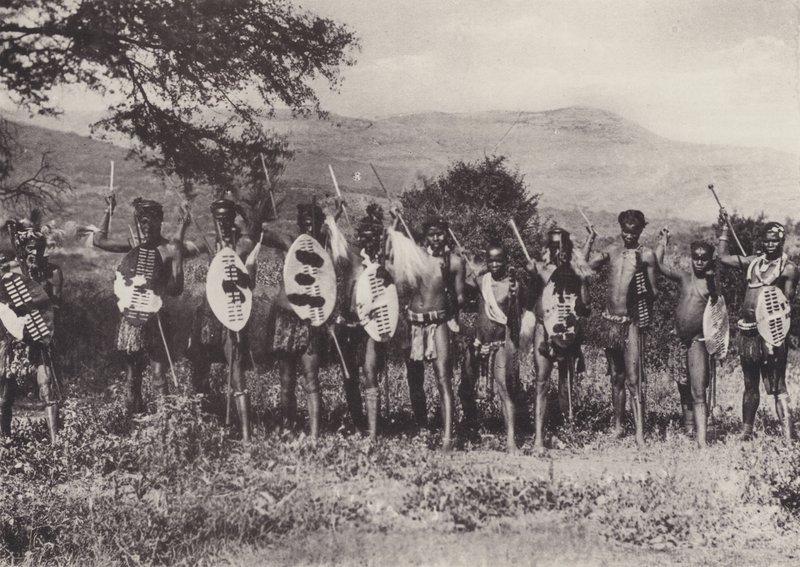 Kafir Warriors (s/v foto) av South African Photographer