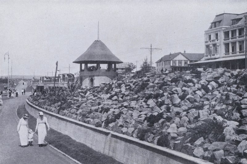 Rockery on the Beach, Durban (s/v foto) av South African Photographer