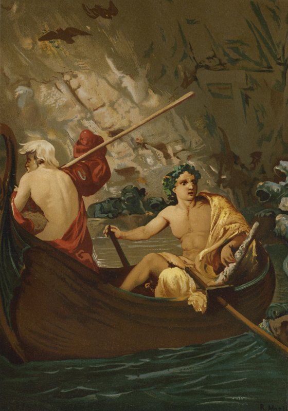 Bacchus och grodorna av Spanish School