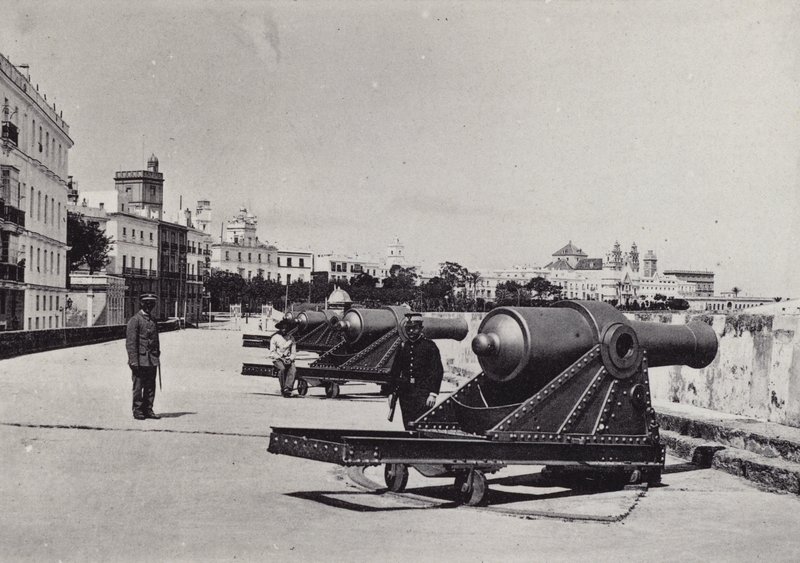Cadiz: Battery of San Carlos (s/v foto) av Spanish Photographer