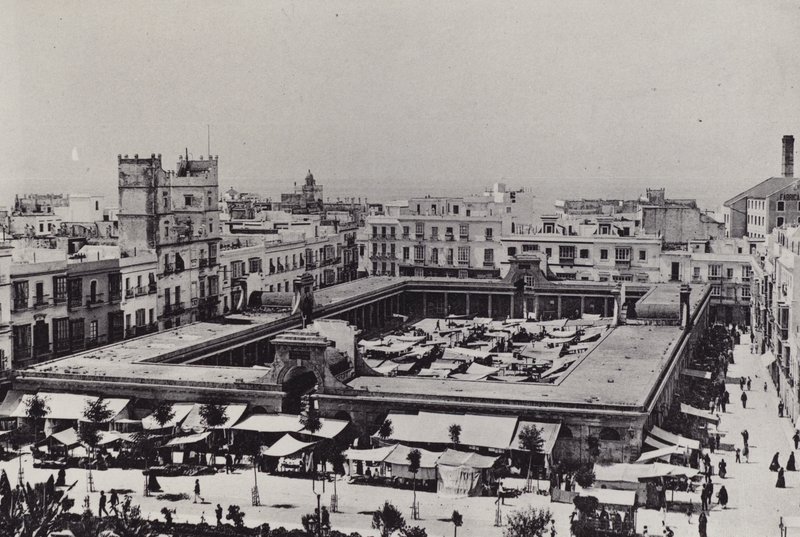 Cadiz: Plaza de Abastos (s/v foto) av Spanish Photographer