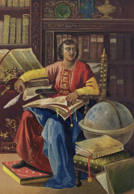 Alfonso X, kung av Kastilien, Leon och Galicien av Spanish School