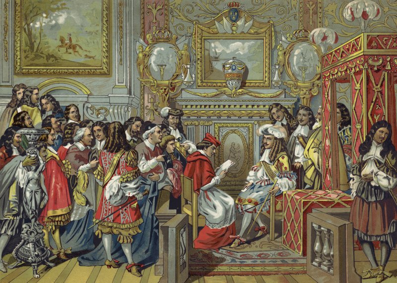 Ludvig XIV:s kabinett av Frankrike av Spanish School