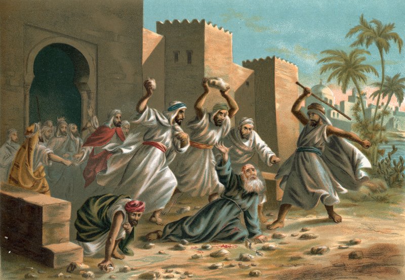 Ramon Llulls död av Spanish School