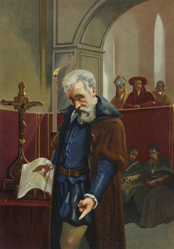 Galileo Galilei, italiensk fysiker, matematiker och astronom av Spanish School