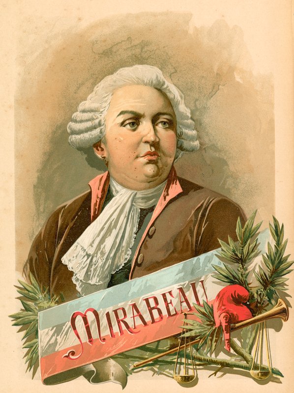 Honore Gabriel Riqueti, greve av Mirabeau av Spanish School