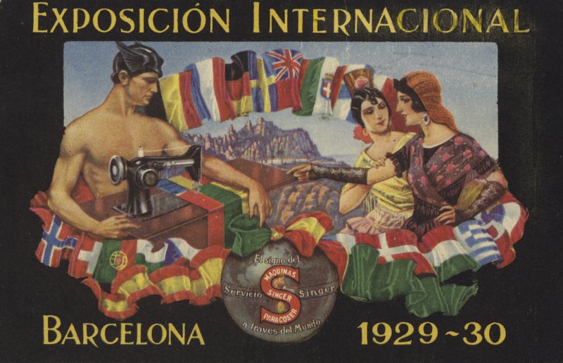 Internationell utställning, Barcelona, 1929 av Spanish School