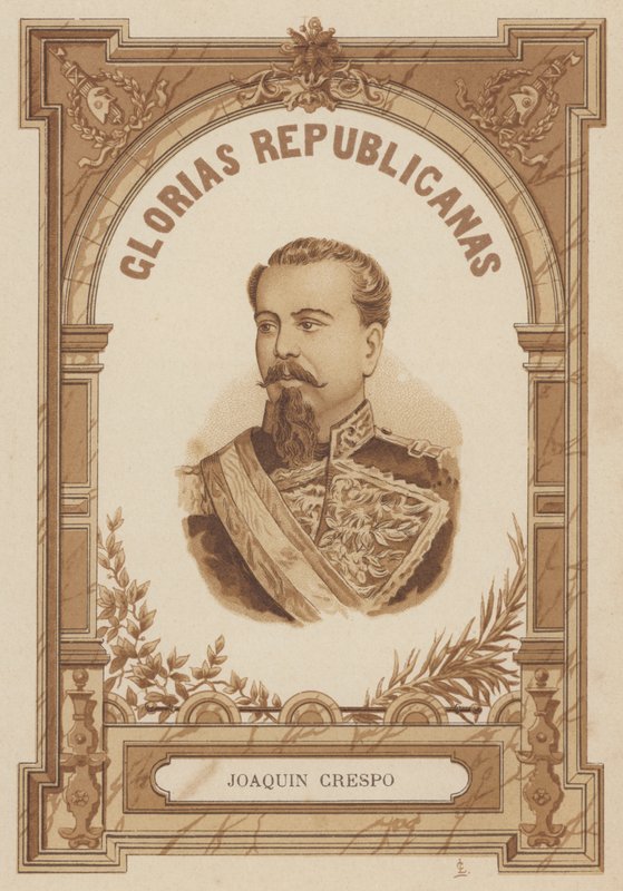 Joaquin Crespo, venezuelansk politiker och soldat av Spanish School