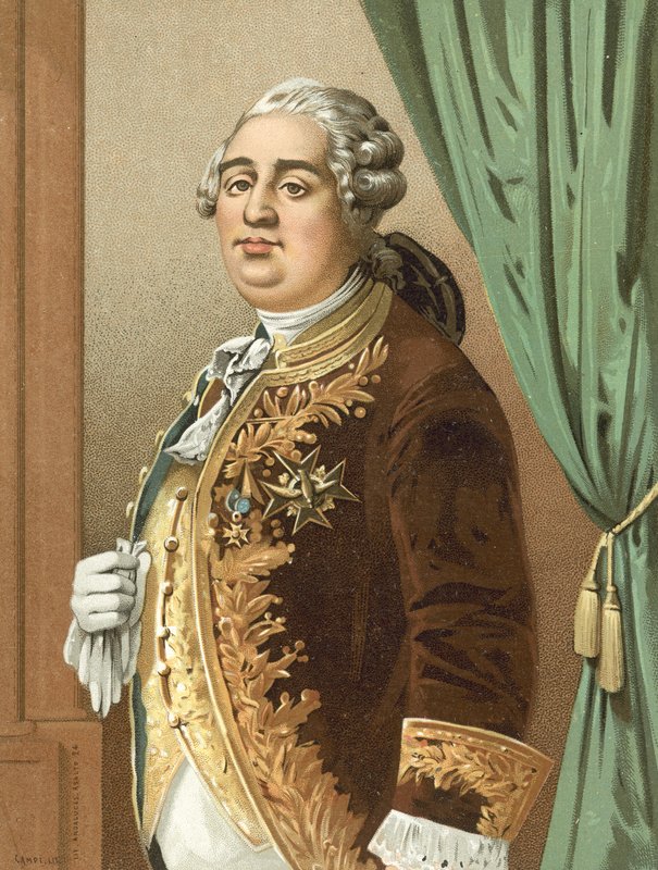 kung Ludvig XVI av Frankrike av Spanish School