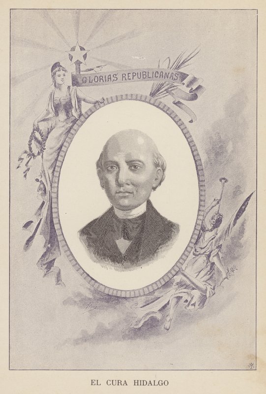 Miguel Hidalgo y Costilla, mexikansk katolsk präst och revolutionär av Spanish School