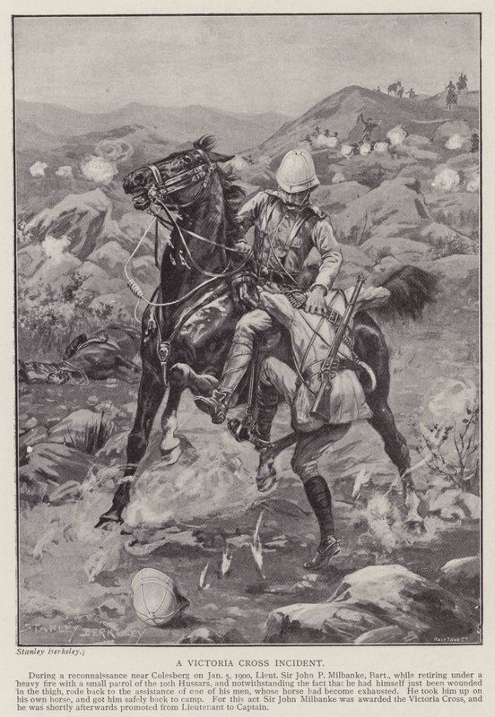 En Victoria Cross-incident av after Stanley Berkeley