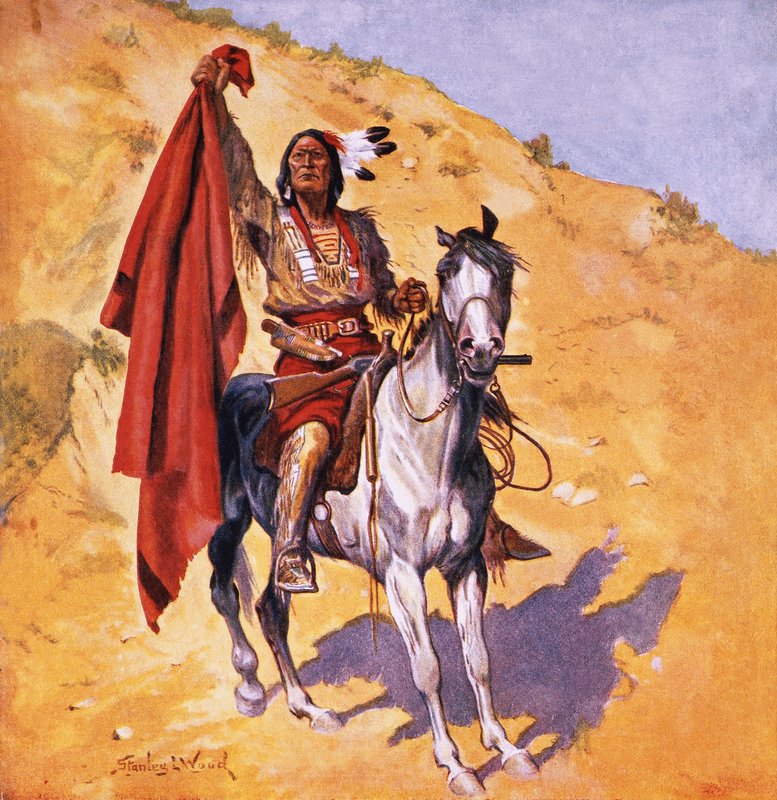 Filten indian av Stanley L. Wood