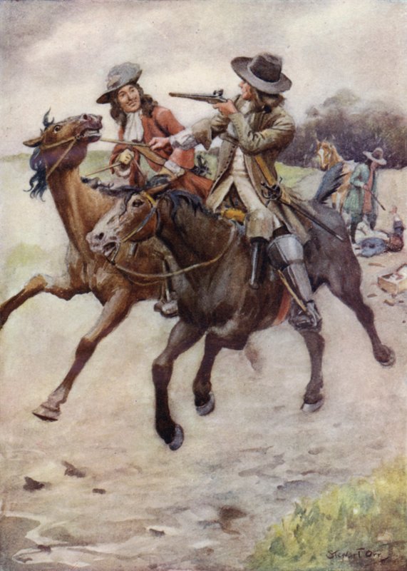 Illustration för Peveril of the Peak av Stewart Orr