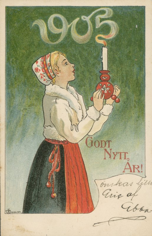 Gott nytt år, 1905 av Swedish School
