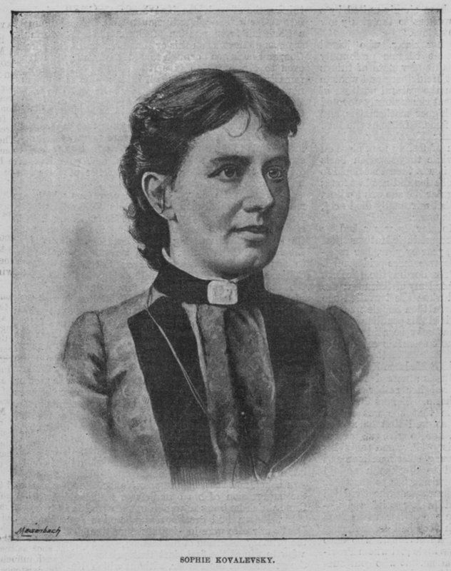 Sophie Kovalevsky (s/v foto) av Swedish Photographer