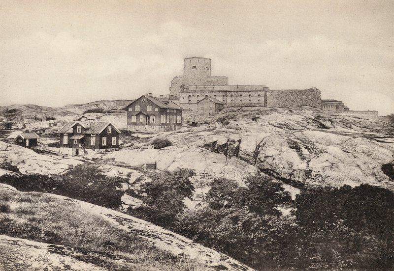 Sverige / Sweden: Bohuslan, Marstrand, Karlstens Fastning (b/w photo) av Swedish Photographer
