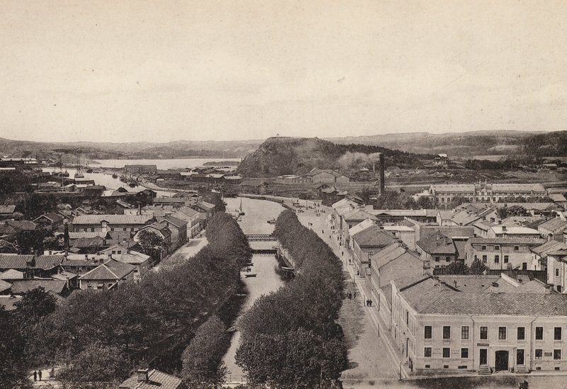 Sverige / Sweden: Bohuslan, Uddevalla (b/w photo) av Swedish Photographer