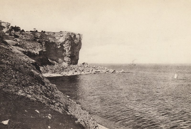 Sverige / Sweden: Gotland, Visby, Hogklint (b/w photo) av Swedish Photographer