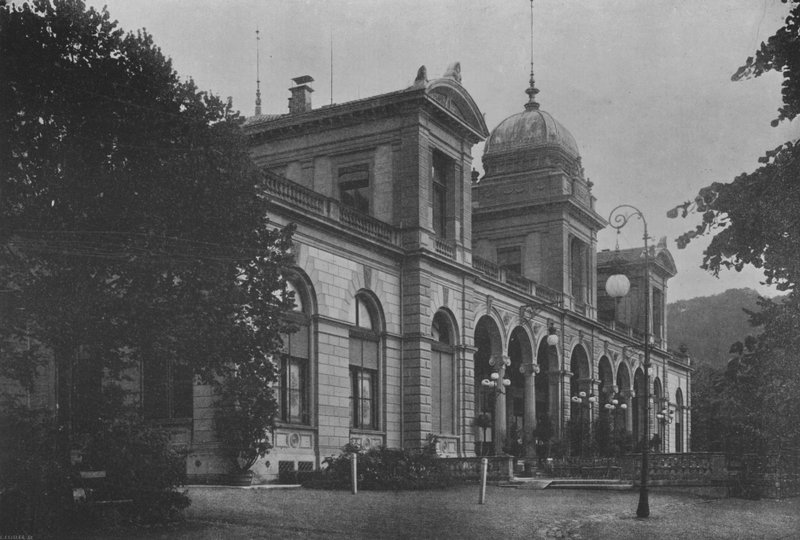 Baden, Le Kursaal (s/v foto) av Swiss Photographer